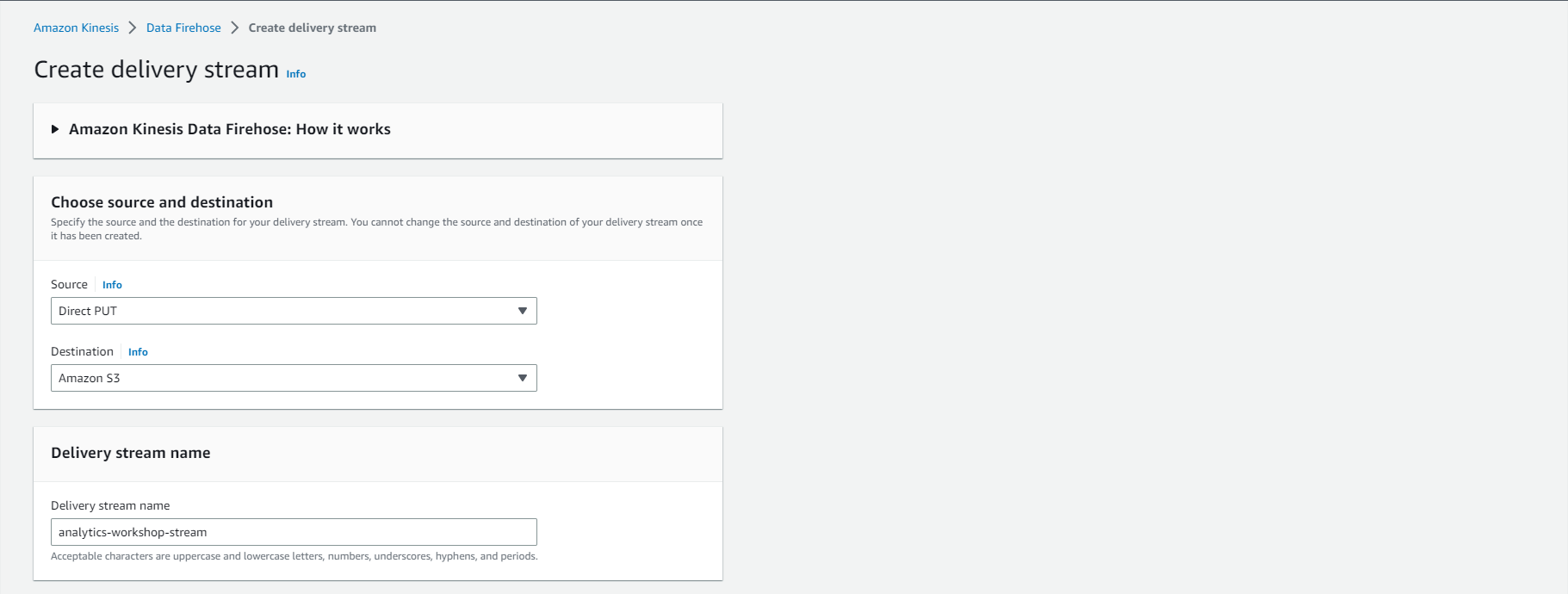 Data Analytics on AWS