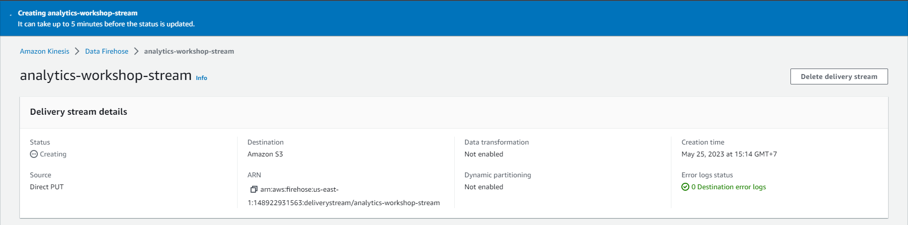 Data Analytics on AWS