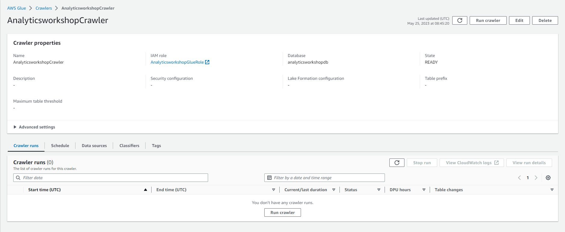 Data Analytics on AWS