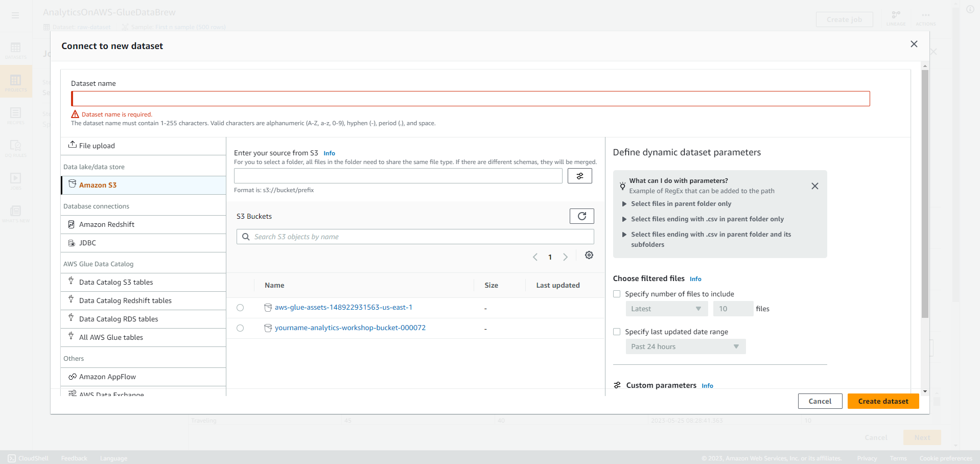 Data Analytics on AWS